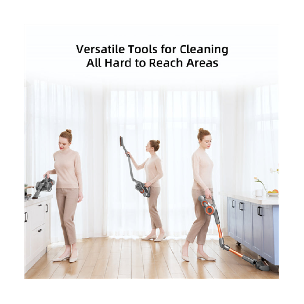 JIMMY | Stick/handheld vacuum cleaner | H9 Pro | Cordless | Dry | Grey/Orange