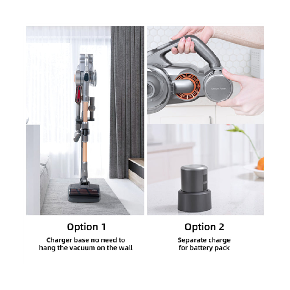 JIMMY | Stick/handheld vacuum cleaner | H9 Pro | Cordless | Dry | Grey/Orange