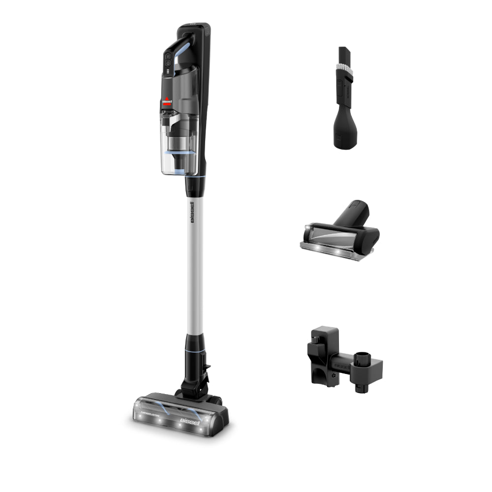 BISSELL | Stick/handheld vacuum cleaner | PowerClean FurFinder Pro | 4092N | Cordless | 25.2 V | Black/Titanium/Lake Blue