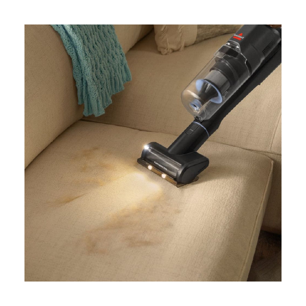 BISSELL | Stick/handheld vacuum cleaner | PowerClean FurFinder Pro | 4092N | Cordless | 25.2 V | Black/Titanium/Lake Blue