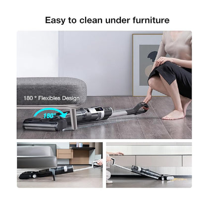 Jimmy | Vacuum cleaner - cordless | HW9 | Stick | Dry, wet | 300 W | 25.2 V | Black