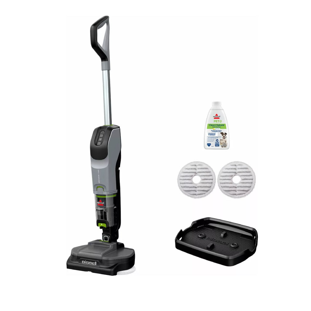 BISSELL | SpinWave + Vac Pet Select | 3893N | Cordless | Dry/Wet | 25.2 V | 70 min | Black/Grey