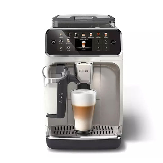 PHILIPS | Fully Automatic Espresso Machine | EP5543/90 | 15 bar | Milk Frother | 1500 W | White
