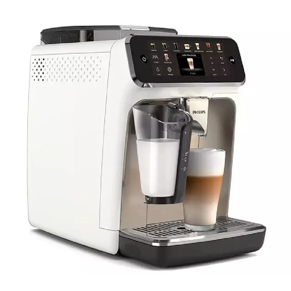 PHILIPS | Fully Automatic Espresso Machine | EP5543/90 | 15 bar | Milk Frother | 1500 W | White