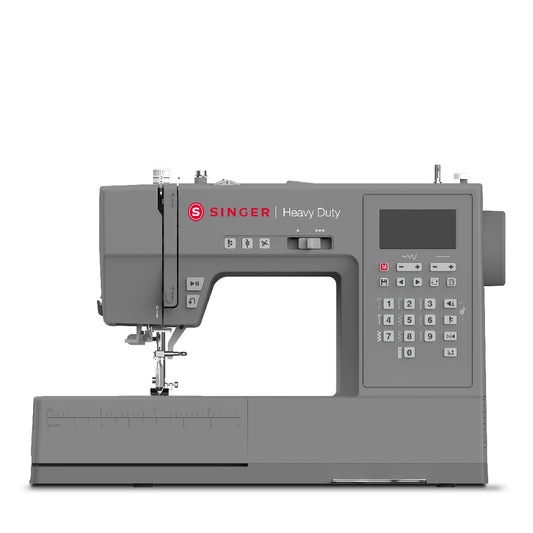 SINGER | Computerized Sewing Machine | HD6800C Heavy Duty | 568 Stitches | 9 Buttonholes | 90 W | Grey