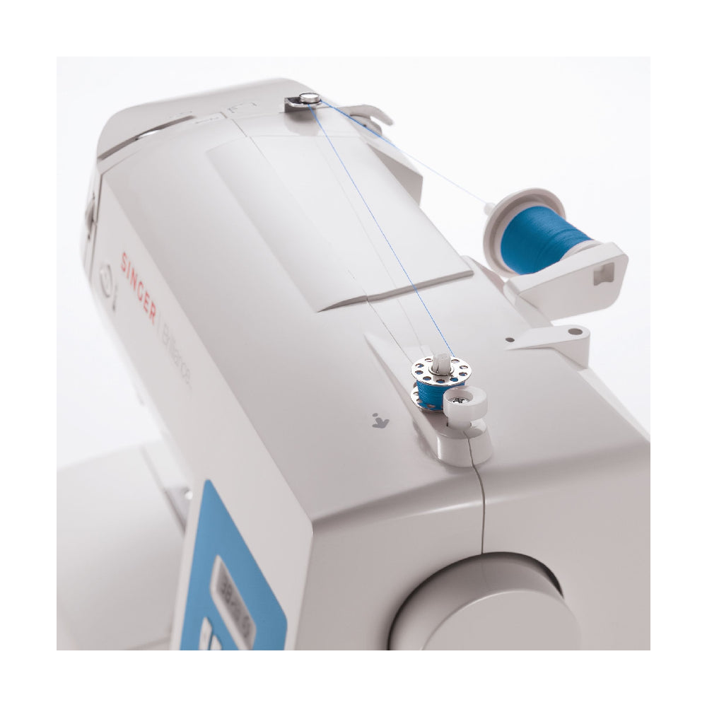 SINGER | Computerized Sewing Machine | 6160 Brilliance | 60 Stitches | 6 Buttonholes | White