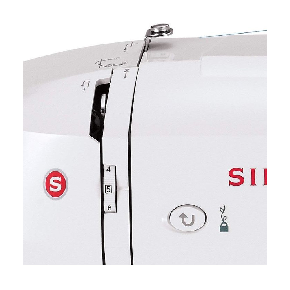 SINGER | Computerized Sewing Machine | 6160 Brilliance | 60 Stitches | 6 Buttonholes | White