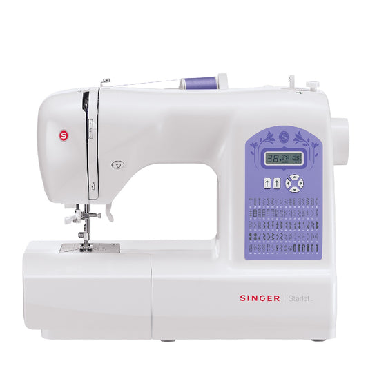 SINGER | Computerized Sewing Machine | Starlet 6680 | 80 Stitches | 6 Buttonholes | White