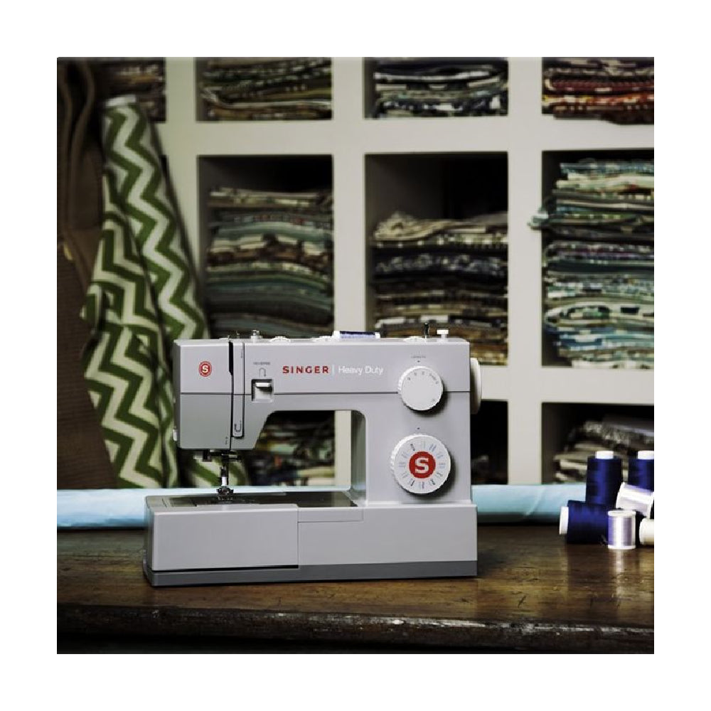 SINGER | Sewing Machine | 4423 Heavy Duty | 23 Stitches | 1 Buttonhole | Grey