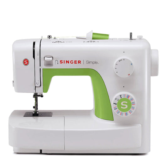 SINGER | Sewing Machine | Simple 3229 | 31 Stitches | 1 Buttonhole | White/Green
