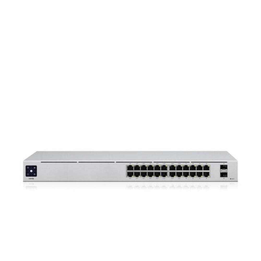 Ubiquiti UniFi Switch USW-Pro-24-POE | Managed L3 Switch | 24 Ports PoE+ & 2 SFP+ | 400W | Rack-mountable