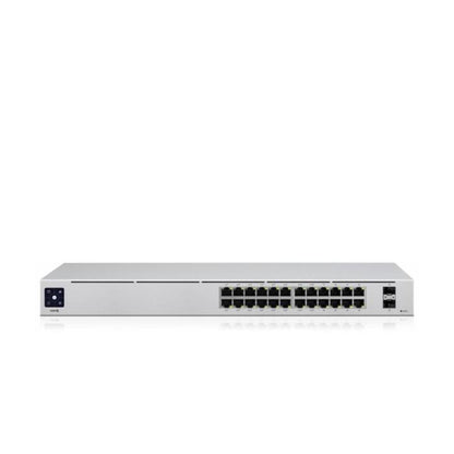 Ubiquiti UniFi Switch USW-Pro-24-POE | Managed L3 Switch | 24 Ports PoE+ & 2 SFP+ | 400W | Rack-mountable