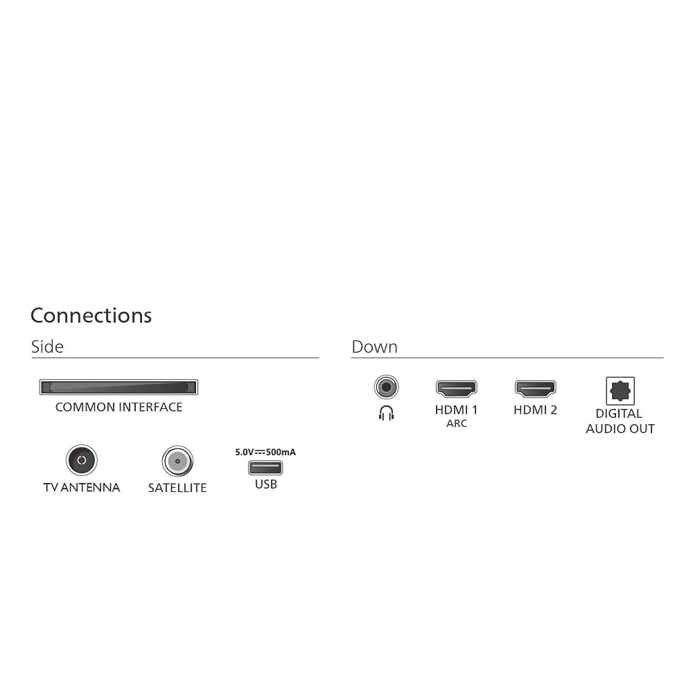 Philips 43PFS5500 | Full HD LED TV | 43" | 108 cm | 1080p | Black