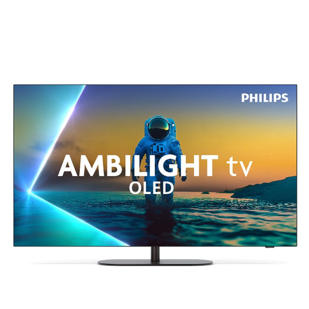 Philips 48OLED820 | 48" 4K OLED Smart TV | Google TV | Ambilight | 120Hz | P5 AI Engine | Black