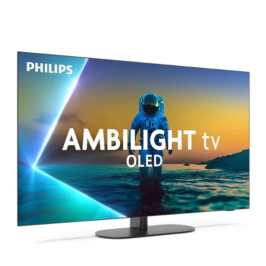 Philips 48OLED820 | 48" 4K OLED Smart TV | Google TV | Ambilight | 120Hz | P5 AI Engine | Black