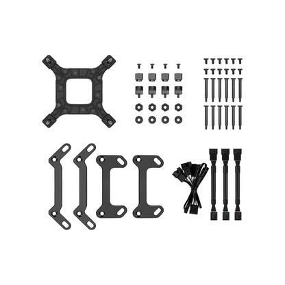 Deepcool | Digital Liquid CPU Cooler | LS720S ZERO DARK | Intel, AMD