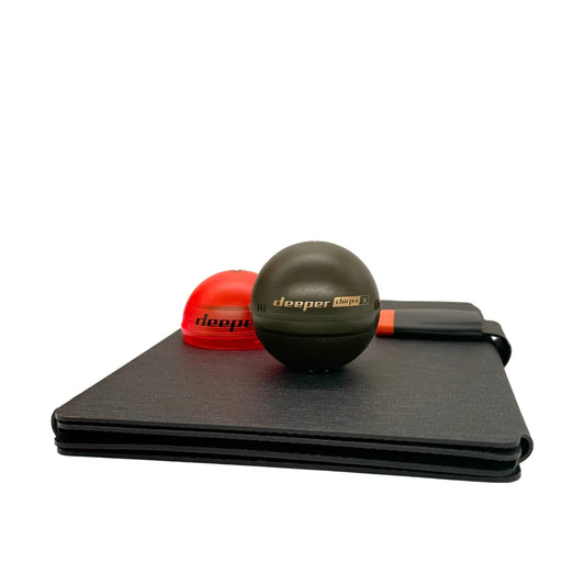 Deeper | CHIRP+3 sonar +36W foldable solar charger power bundle