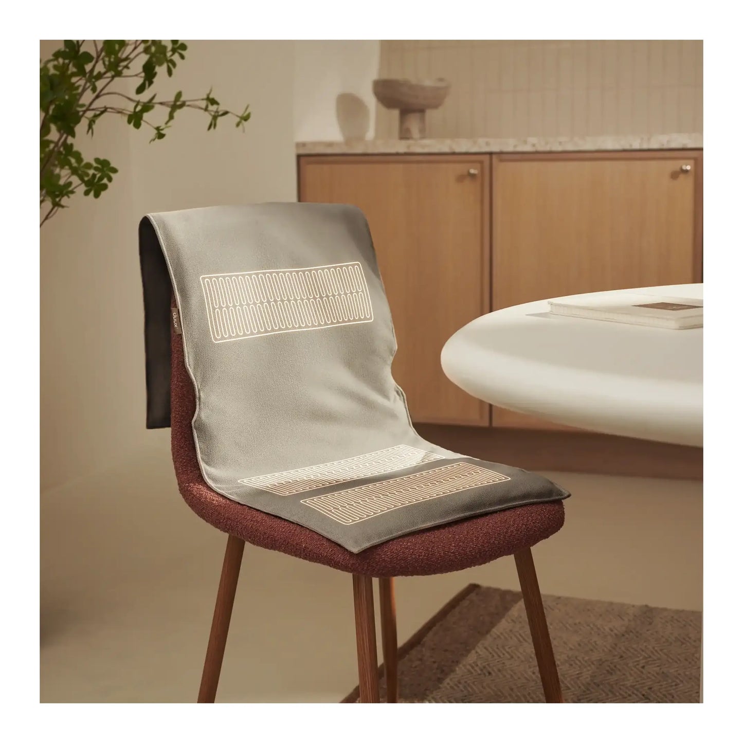 Duux Mellow Heated Seat Pad, 40 x 110 cm | DXLV60 | Number of heating levels 3 | Grey