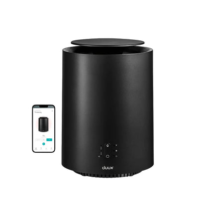 Duux Threesixty 2 Smart Fan + Heater | 1800 W | Suitable for rooms up to 30 m² | Matt Black