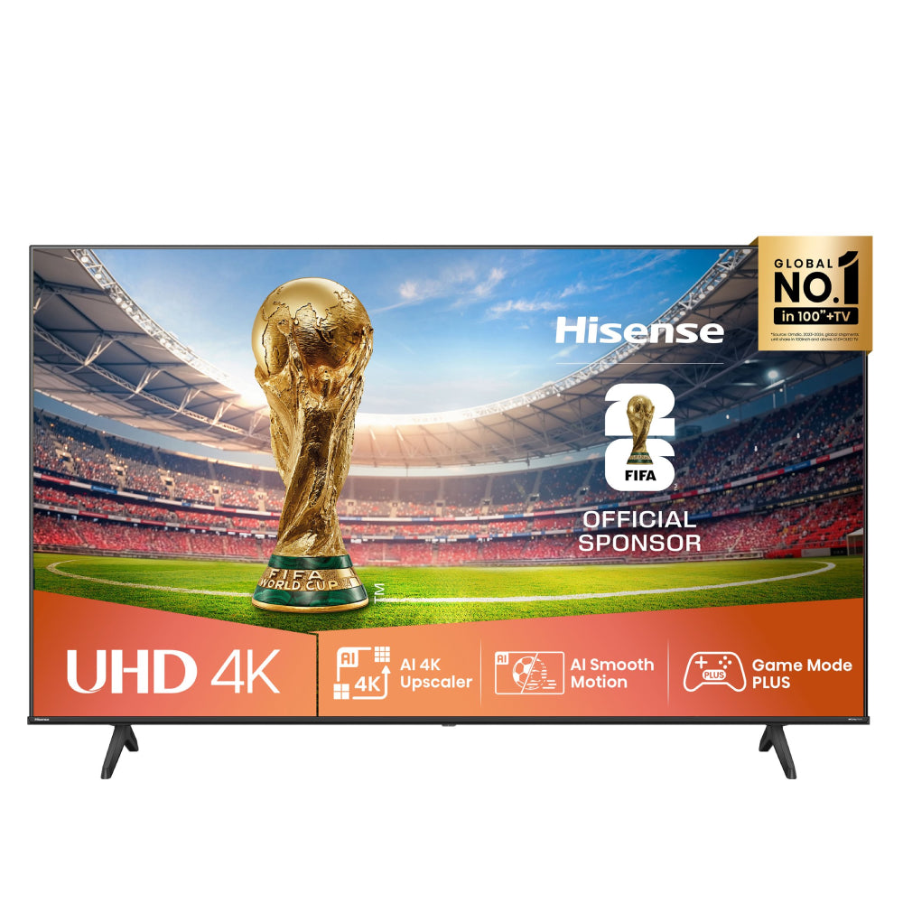 Hisense 43A6Q | 43" 4K UHD Smart TV | VIDAA | Dolby Vision | HDR10+ | DTS Virtual:X | Black