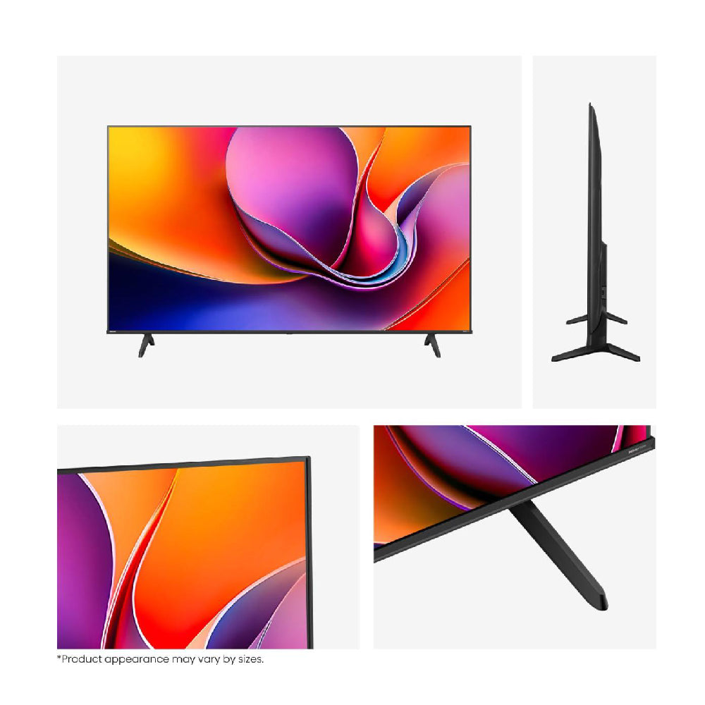 Hisense 43A6Q | 43" 4K UHD Smart TV | VIDAA | Dolby Vision | HDR10+ | DTS Virtual:X | Black