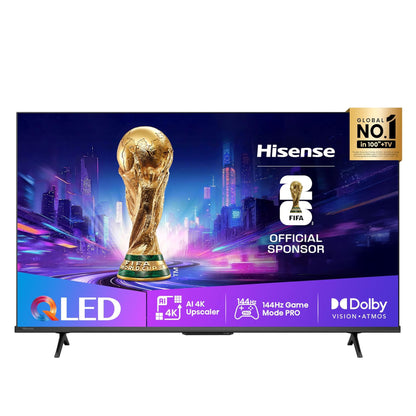 Hisense 50E7Q | 50" 4K QLED Smart TV | VIDAA | Dolby Vision | Dolby Atmos | Precision Colour | Black