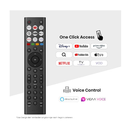 Hisense 50E7Q | 50" 4K QLED Smart TV | VIDAA | Dolby Vision | Dolby Atmos | Precision Colour | Black