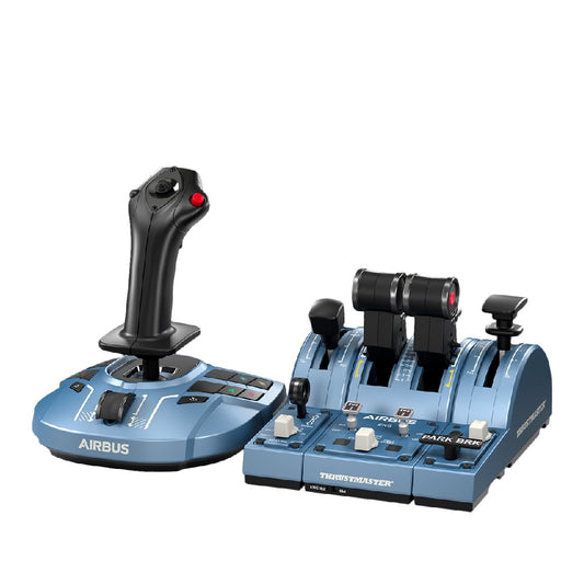 Thrustmaster TCA Captain Pack X Airbus Edition | Full Flight Case Replica | Xbox Series X|S, PC | Blue