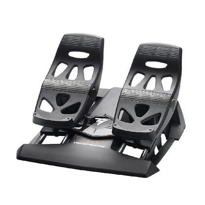 Thrustmaster TFRP Rudder | S.M.A.R.T Sliding Pedals System | Self-Centering Rudder Axis | Black