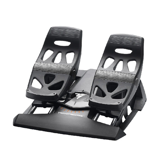 Thrustmaster TFRP Rudder | S.M.A.R.T Sliding Pedals System | Self-Centering Rudder Axis | Black