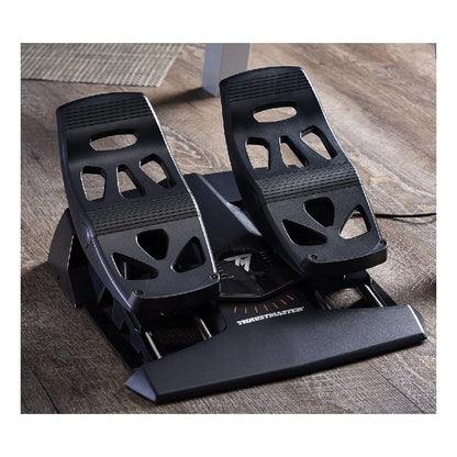 Thrustmaster TFRP Rudder | S.M.A.R.T Sliding Pedals System | Self-Centering Rudder Axis | Black