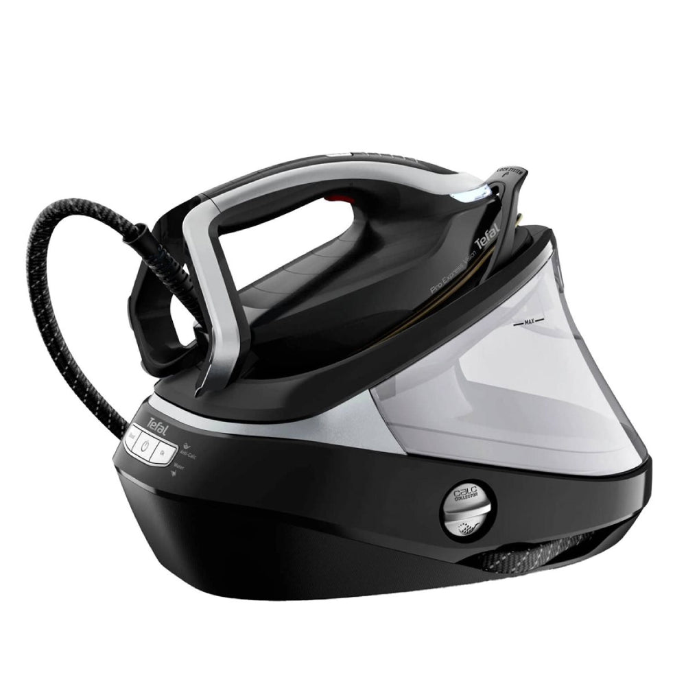 Tefal Pro Express Vision | High Pressure Steam Generator | 3000 W | 9 bar | Smart LED Vision | Black