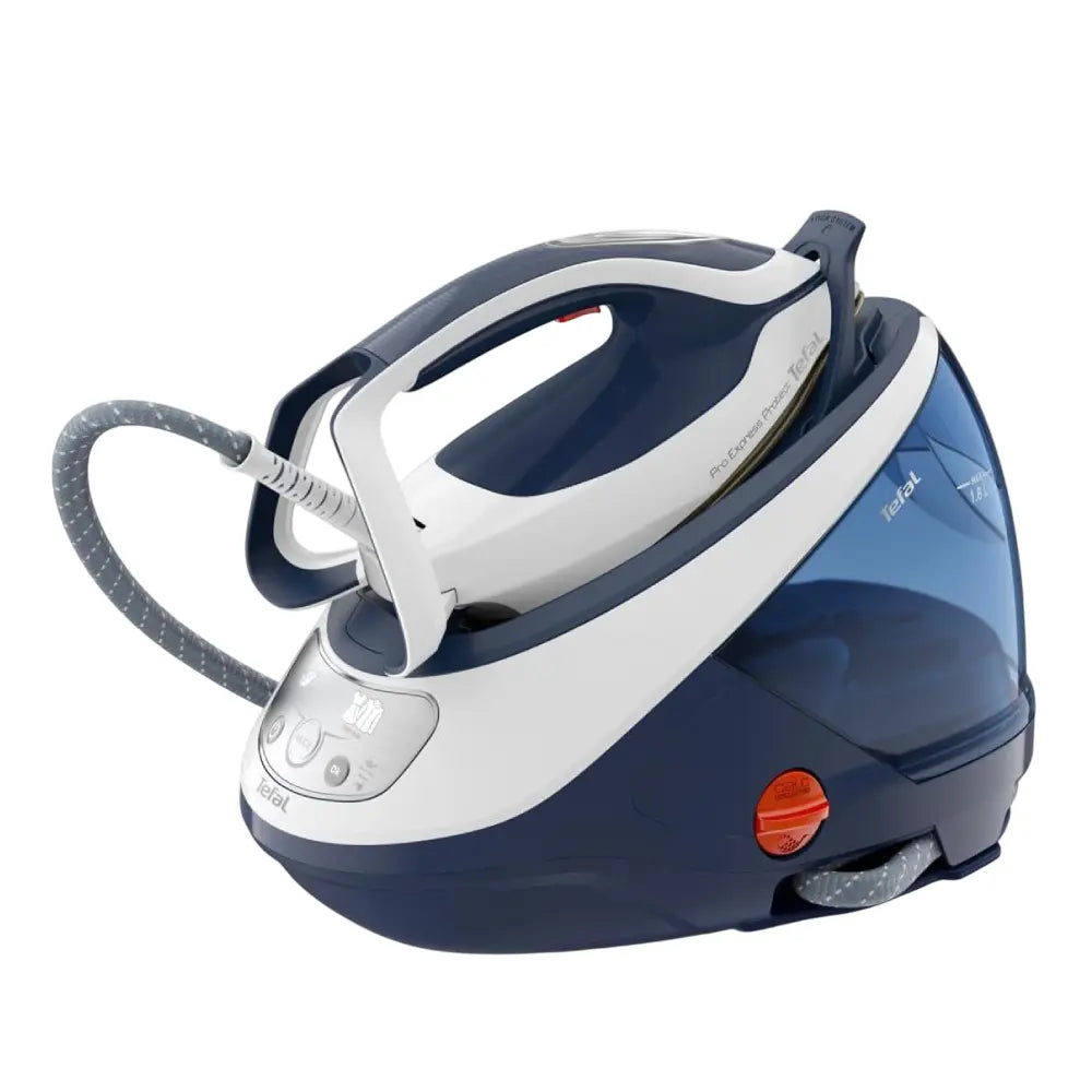 Tefal Pro Express Protect GV9221E0 | High Pressure Steam Generator | 2600 W | 7.6 bar | Blue/White