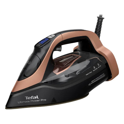 Tefal Ultimate Power Pro FV9E50E0 | Steam Iron | 3200 W | 300 g/min Steam Boost | Black/Silver