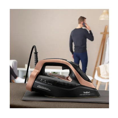 Tefal Ultimate Power Pro FV9E50E0 | Steam Iron | 3200 W | 300 g/min Steam Boost | Black/Silver