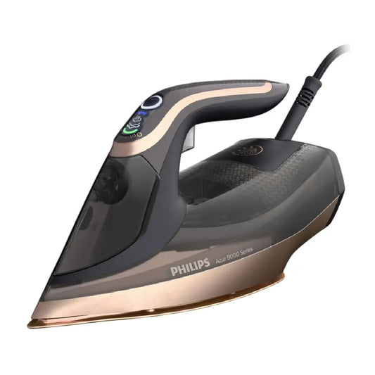 Philips Azur 8000 Series DST8041/80 | Steam Iron | 3000 W | 80 g/min | Black/Gold
