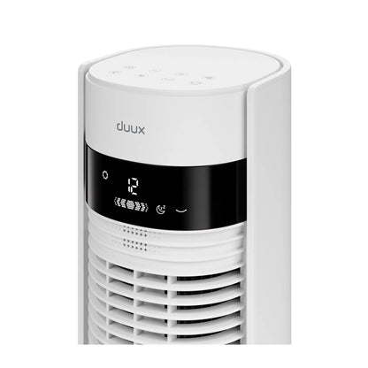 Duux Fan | Elevate | Tower Fan | White | Diameter 29 cm | Number of speeds 12