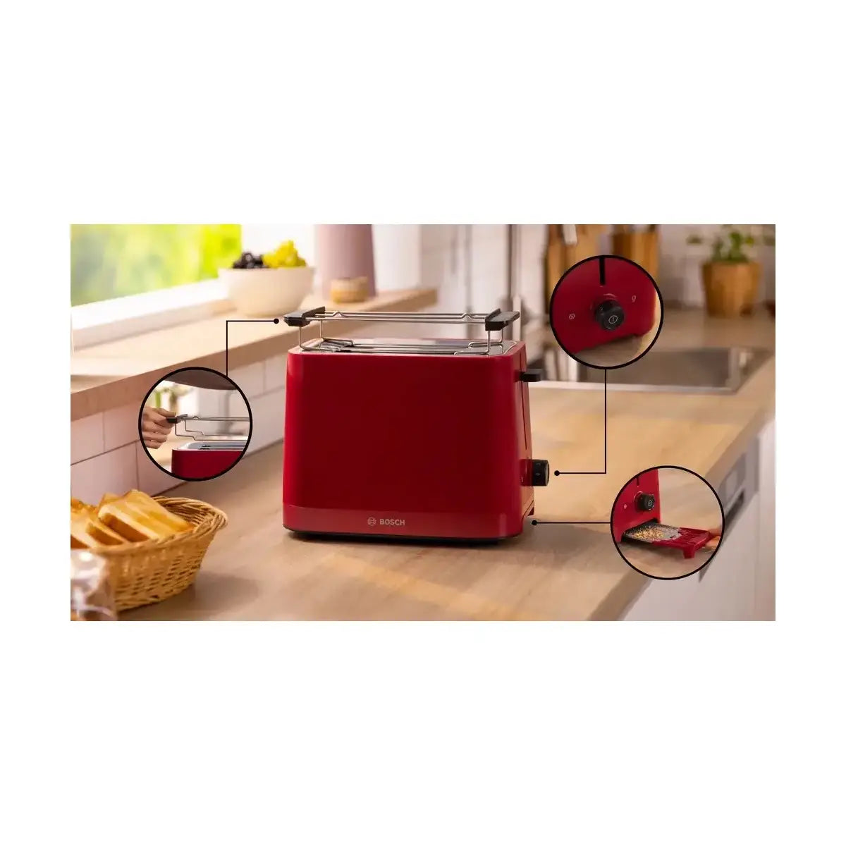 Bosch Compact Toaster | TAT3M124 MyMoment