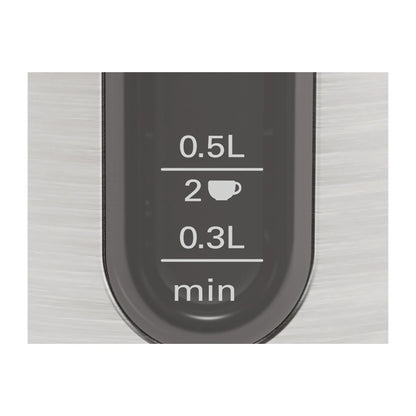 Bosch | Kettle | DesignLine TWK4P440 | Electric | 2400 W | 1.7 L | Stainless steel