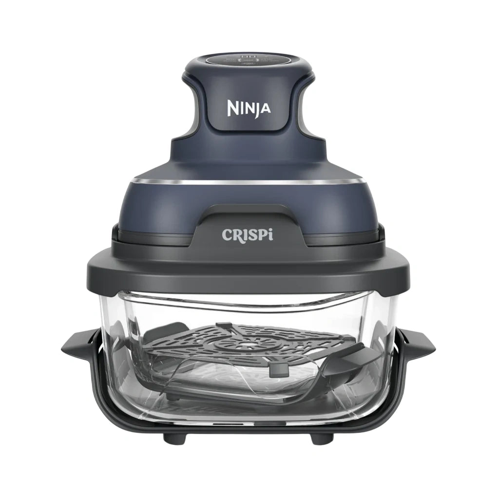 NINJA | 4-in-1 Portable Glass Air Fryer | FN101EUGY Crispi | Power 1700 W | Capacity 3.8 L