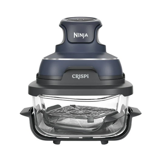 NINJA | 4-in-1 Portable Glass Air Fryer | FN101EUGY Crispi | Power 1700 W | Capacity 3.8 L