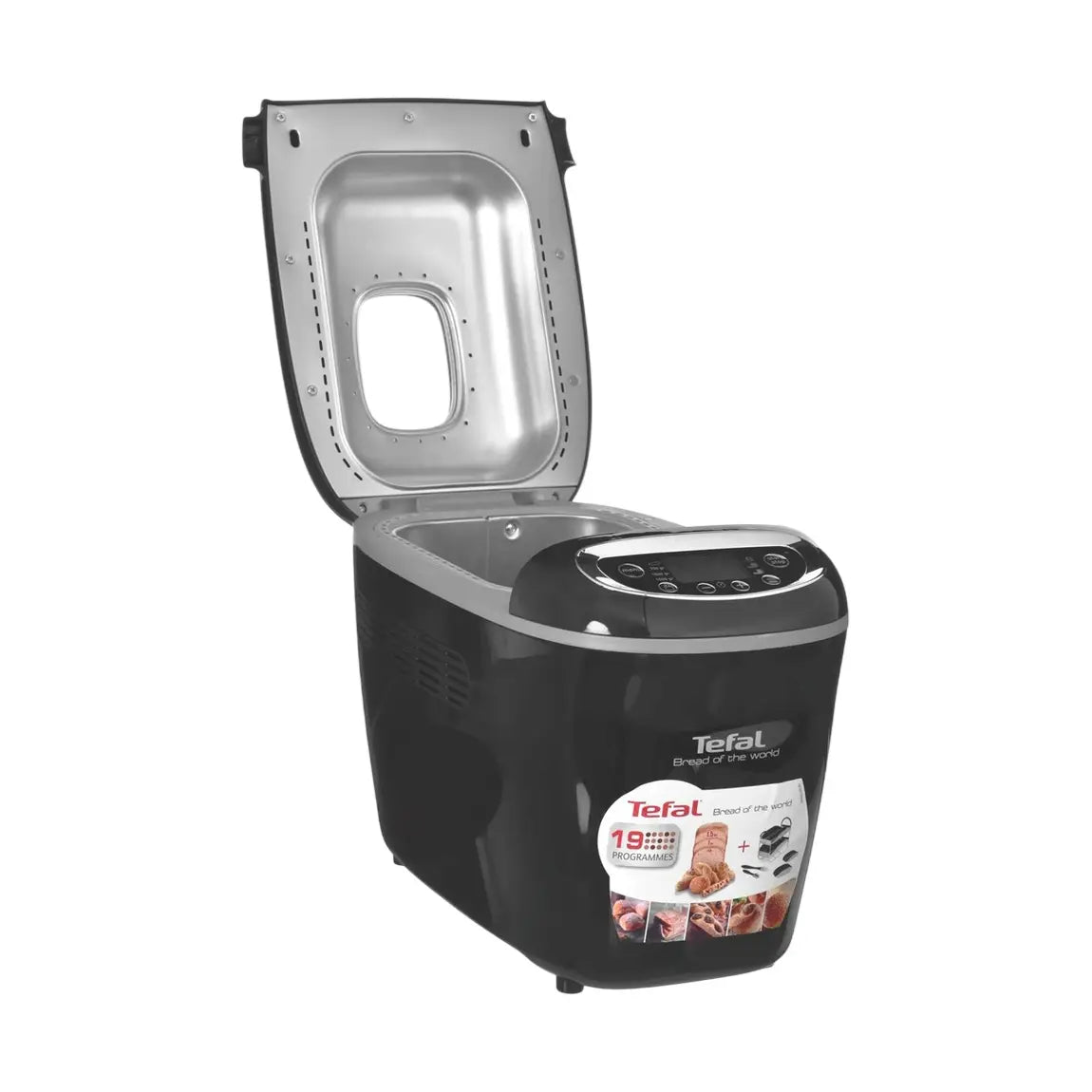 TEFAL | Breadmaker | PF611838 | 2 W | Programmes Qty 19 | Black