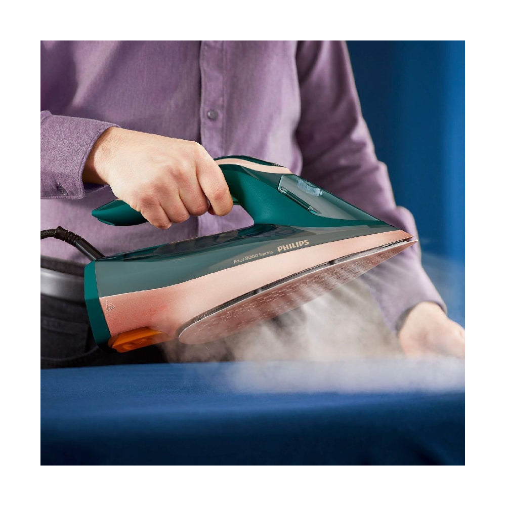 Philips | Azur 8000 Series | DST8030/70 | Steam Iron | 3000 W | 70 g/min | Green