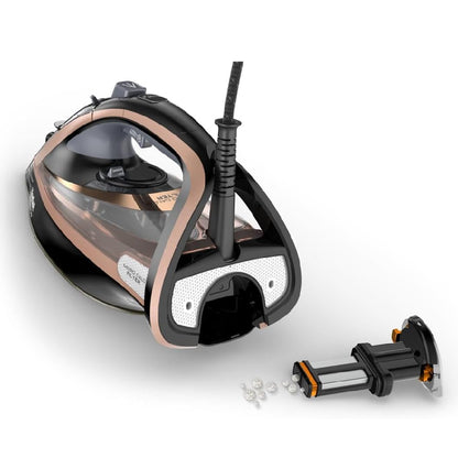 Tefal | Ultimate Pure FV9845 | Steam Iron | 3200 W | 60 g/min | Black/Rose Gold