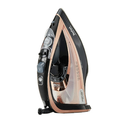 Tefal | Ultimate Pure FV9845 | Steam Iron | 3200 W | 60 g/min | Black/Rose Gold
