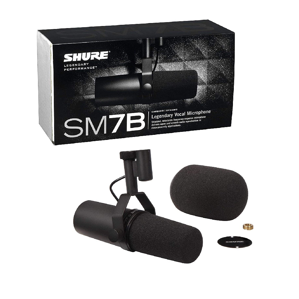 Shure SM7B | Vocal Microphone | Dynamic | Cardioid