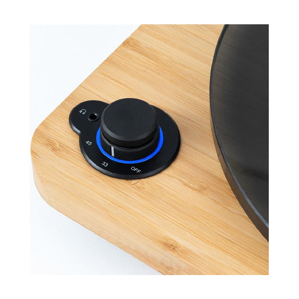 House of Marley | STIR IT UP LUX | Turntable | 45/33 rpm | Bamboo & Glass