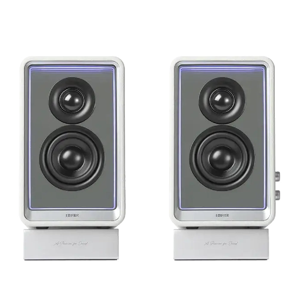 Edifier | QR65 Desktop Active Monitor with GaN Charger | 70 W | Bluetooth | White