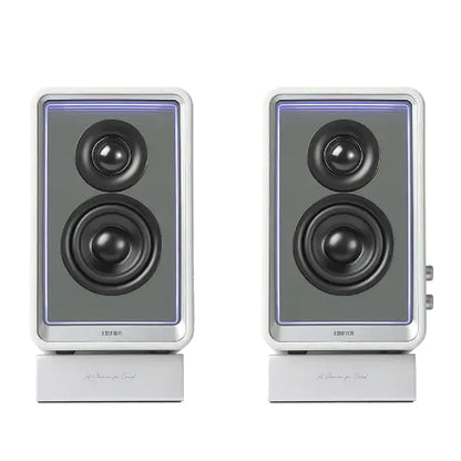 Edifier | QR65 Desktop Active Monitor with GaN Charger | 70 W | Bluetooth | White