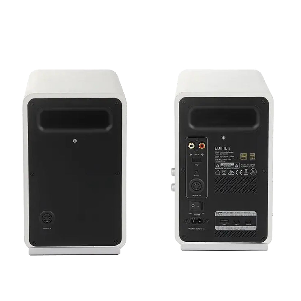 Edifier | QR65 Desktop Active Monitor with GaN Charger | 70 W | Bluetooth | White